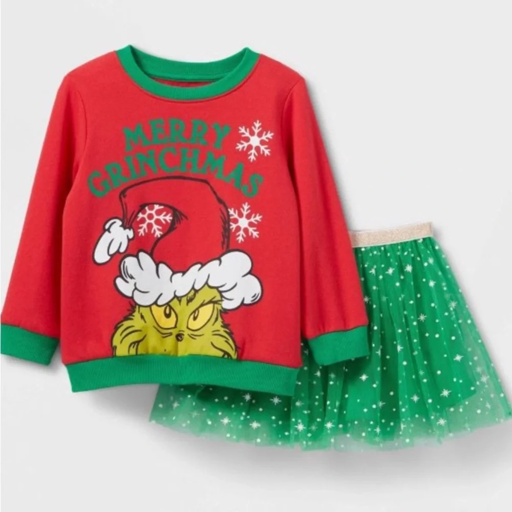 The Grinch Baby Girls Grinchmas Outfit